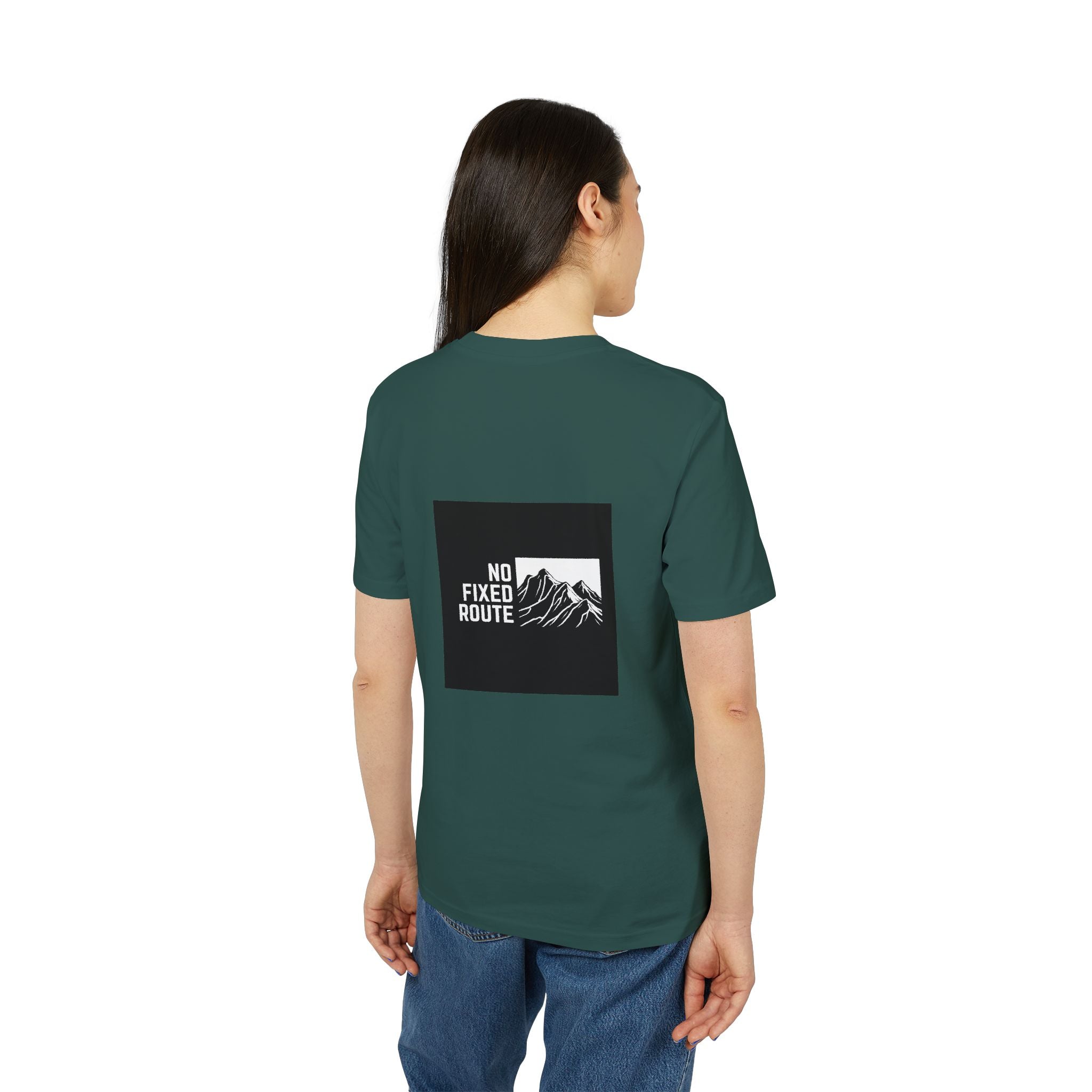 No Fixed Route Tee Glazed Green