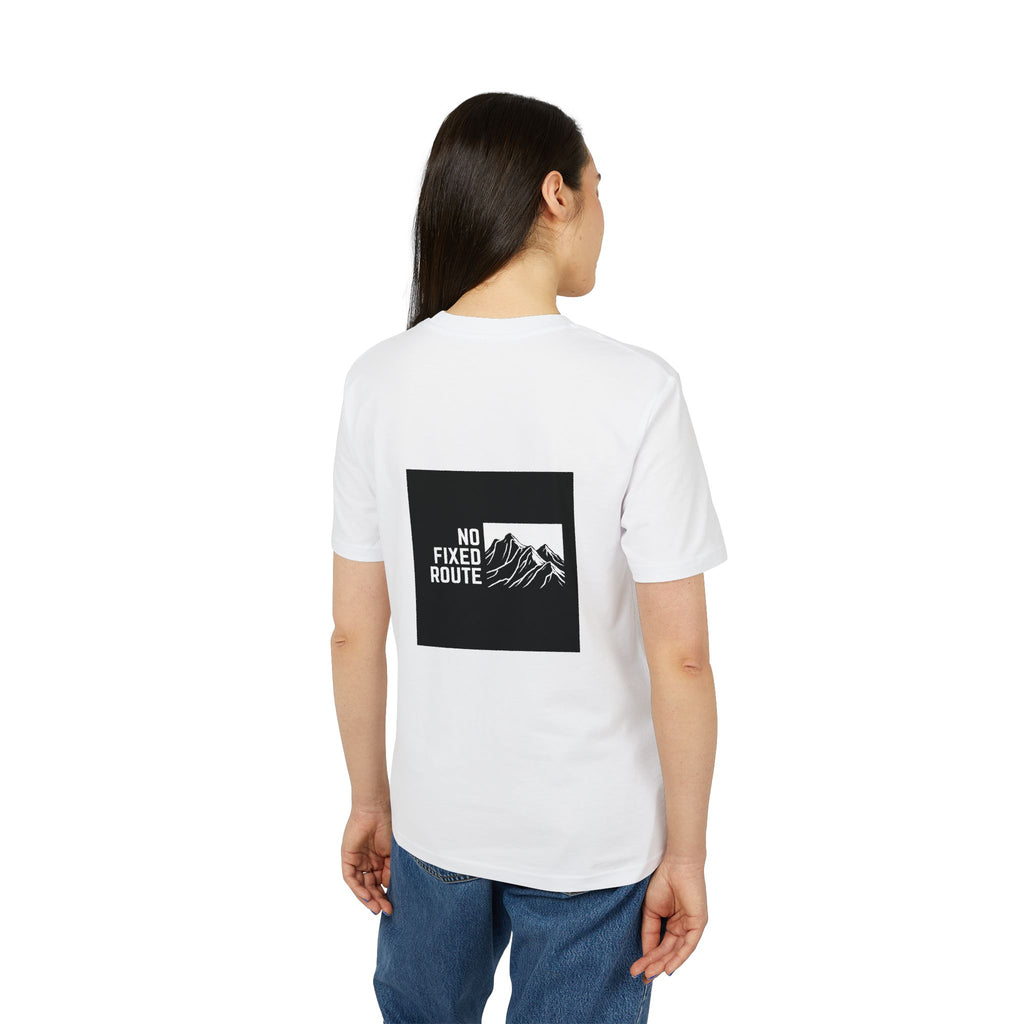 No Fixed Route Tee White
