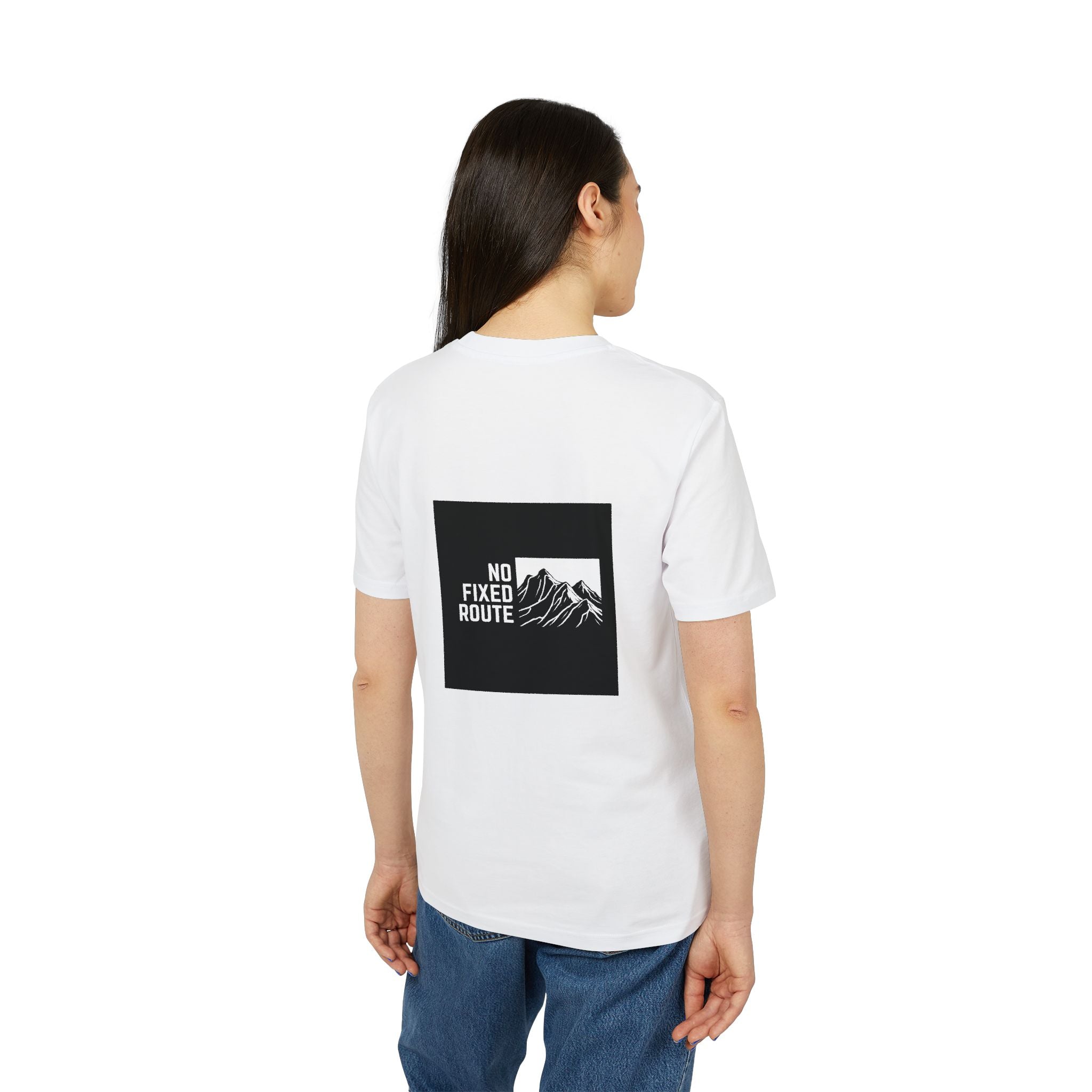 No Fixed Route Tee White