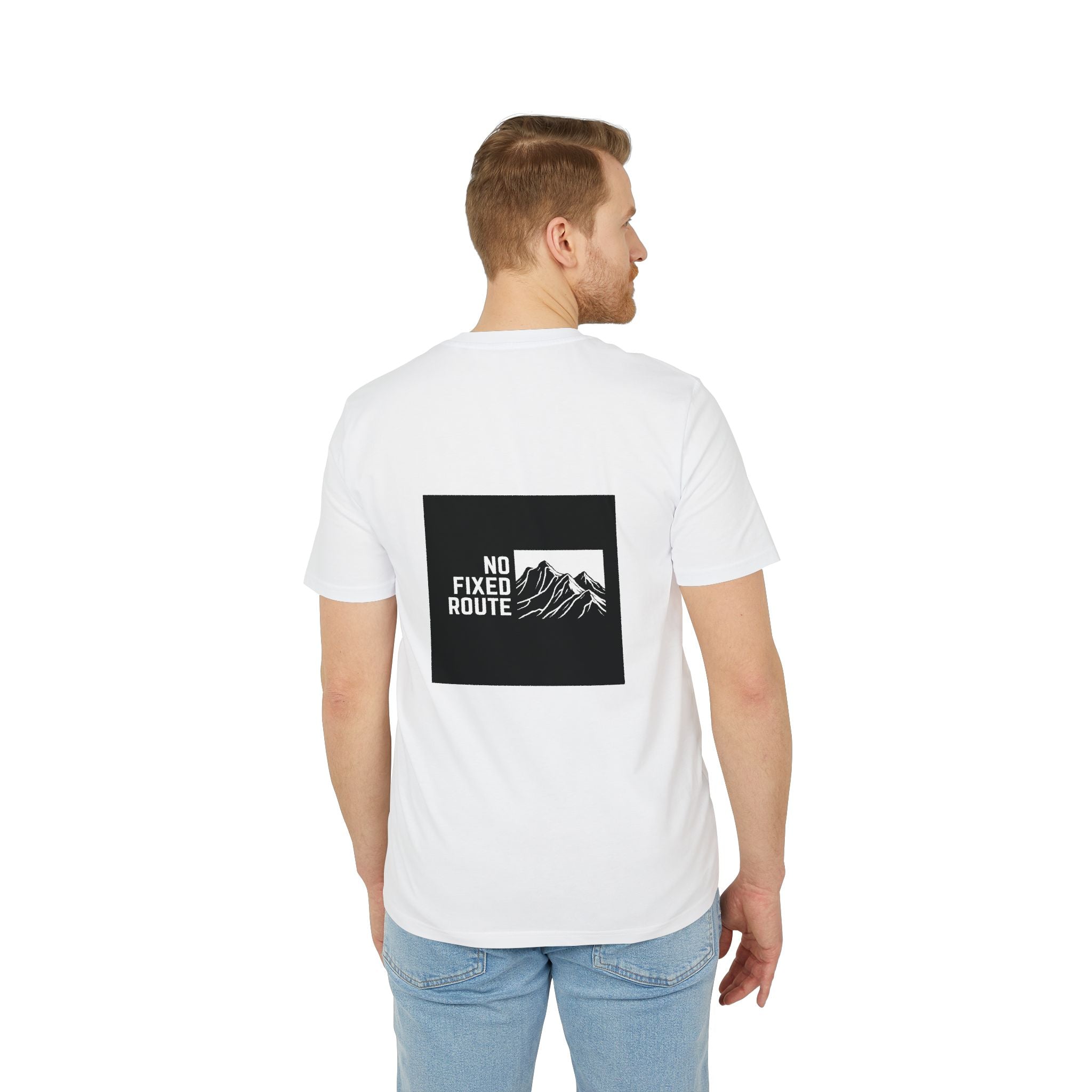 No Fixed Route Tee White