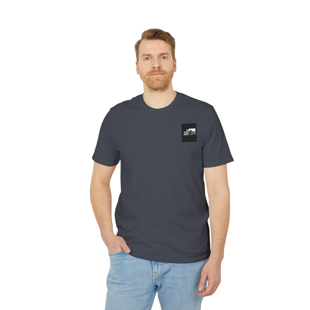 No Fixed Route Tee Ink Grey