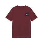 No Fixed Route Tee Burgundy