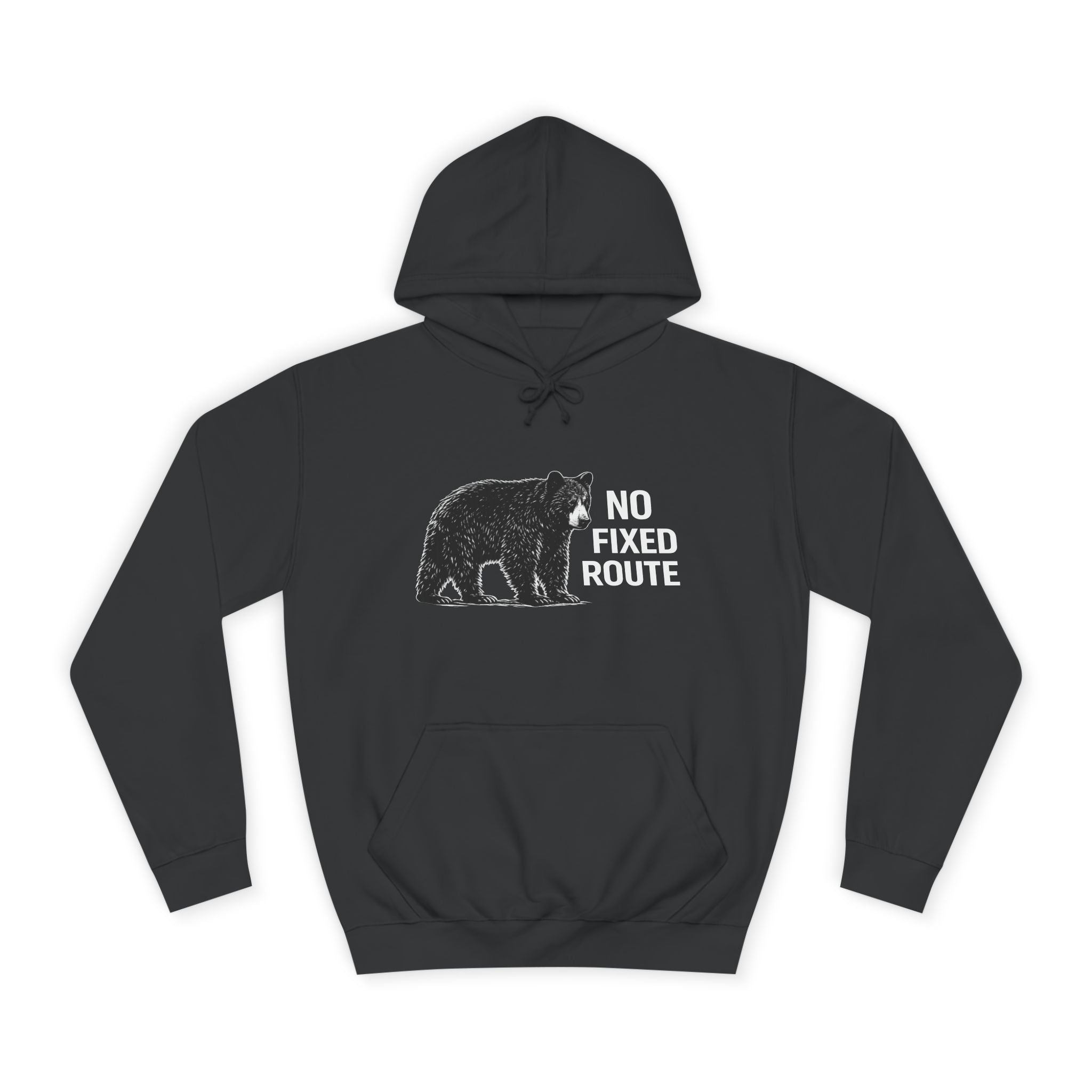 No Fixed Route Bear Hoodie