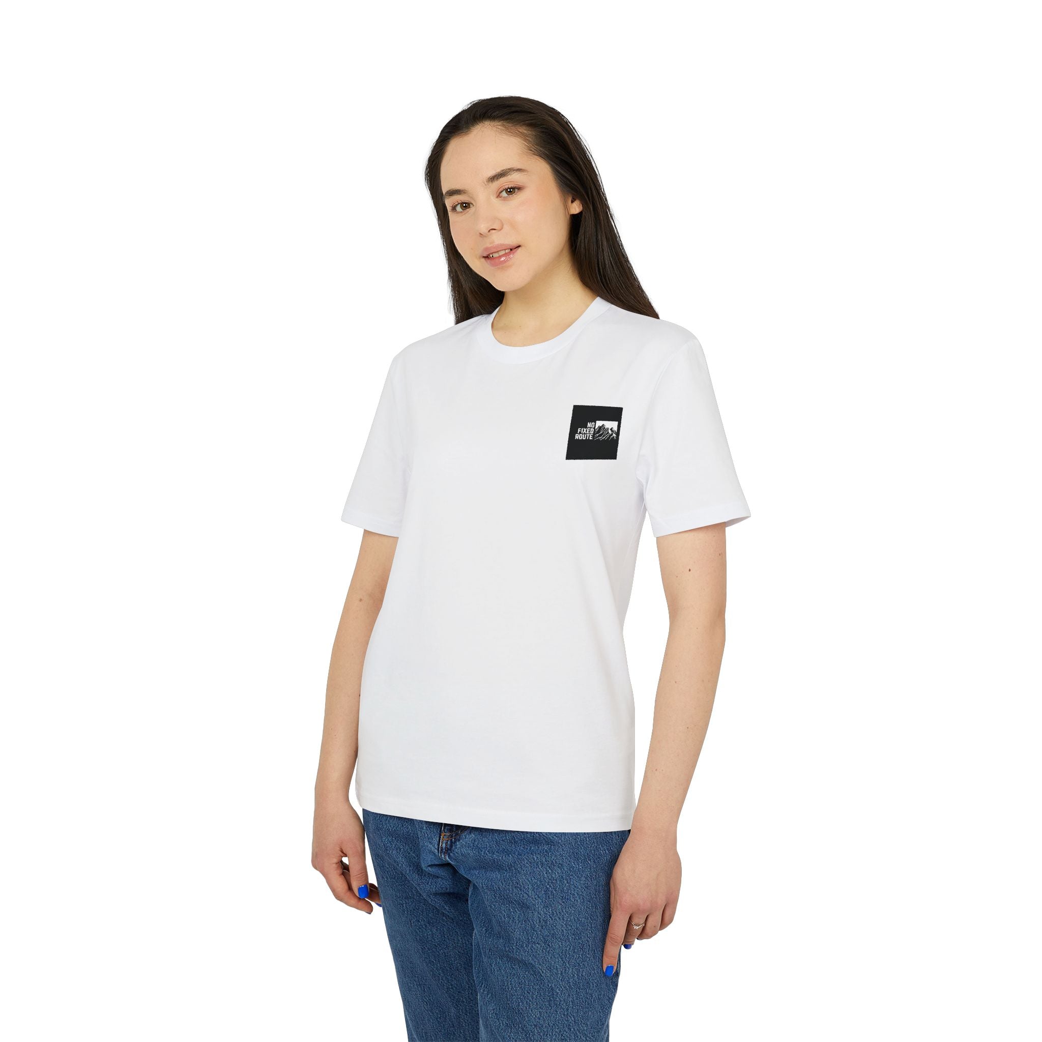 No Fixed Route Tee White