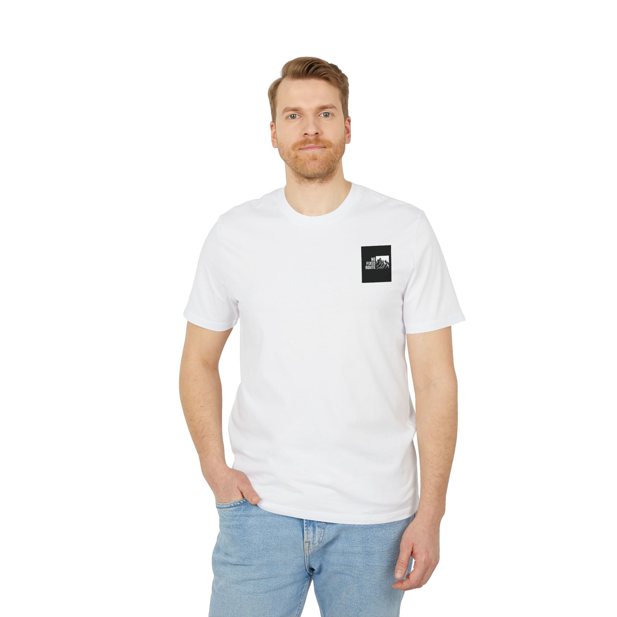 No Fixed Route Tee White