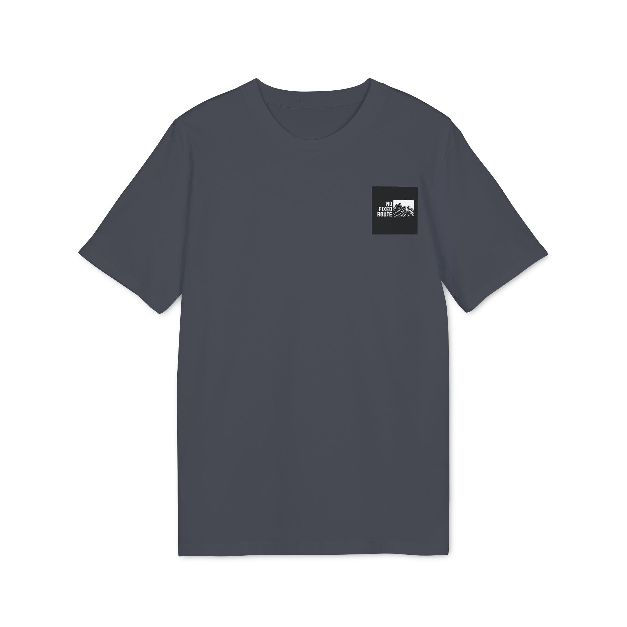 No Fixed Route Tee Ink Grey