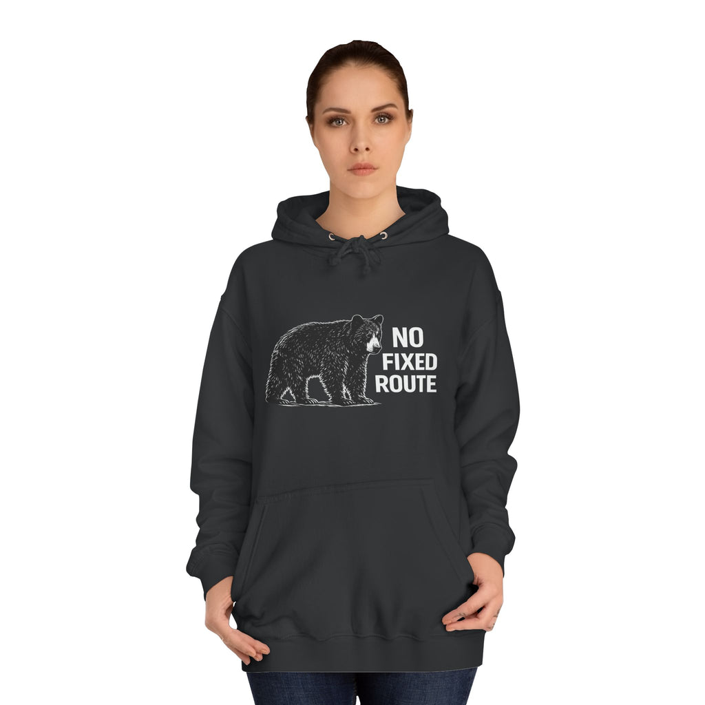 No Fixed Route Bear Hoodie
