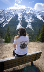 MORNING COFFEE BEAR WHITE TEE